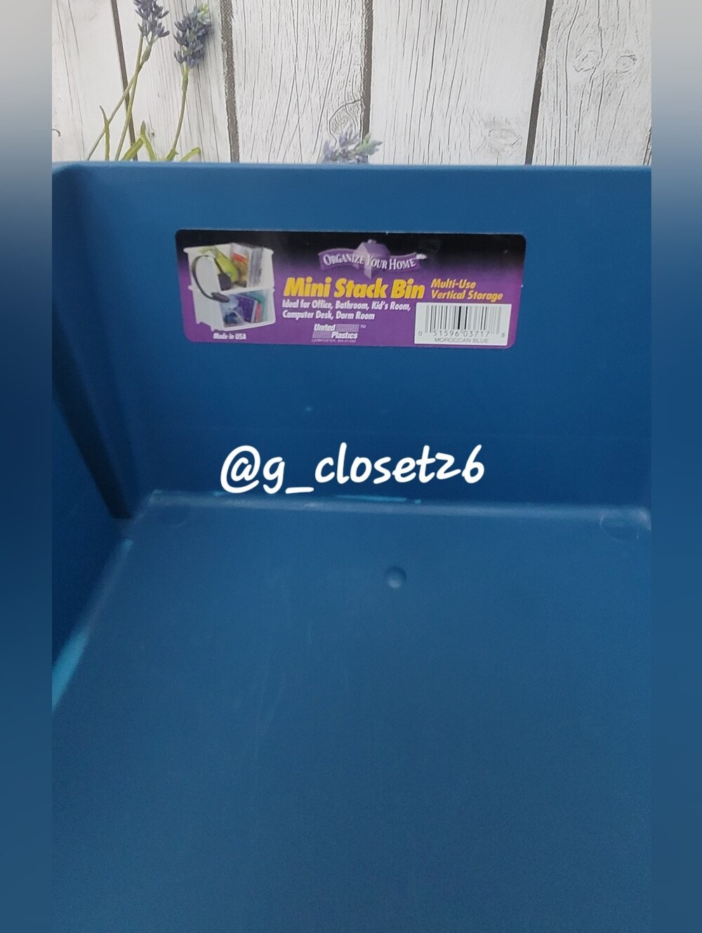 Stackable Mini Storage Bins by - Picture 7 of 8